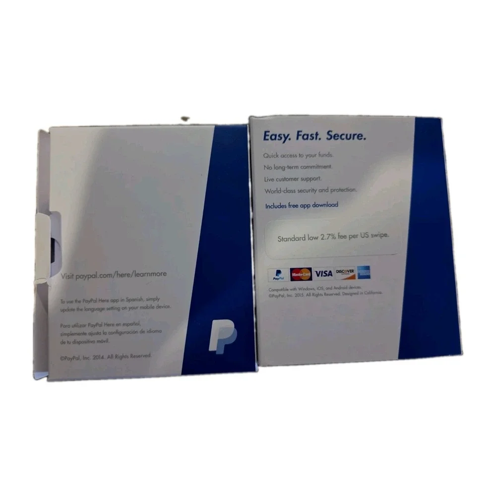 PayPal Here Mobile Credit Card Reader POS Terminal with Box.